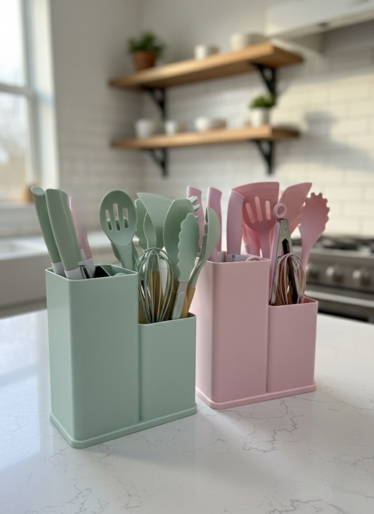 🍴 ست کفگیر، ملاقه و سرویس چاقو 20 پارچه